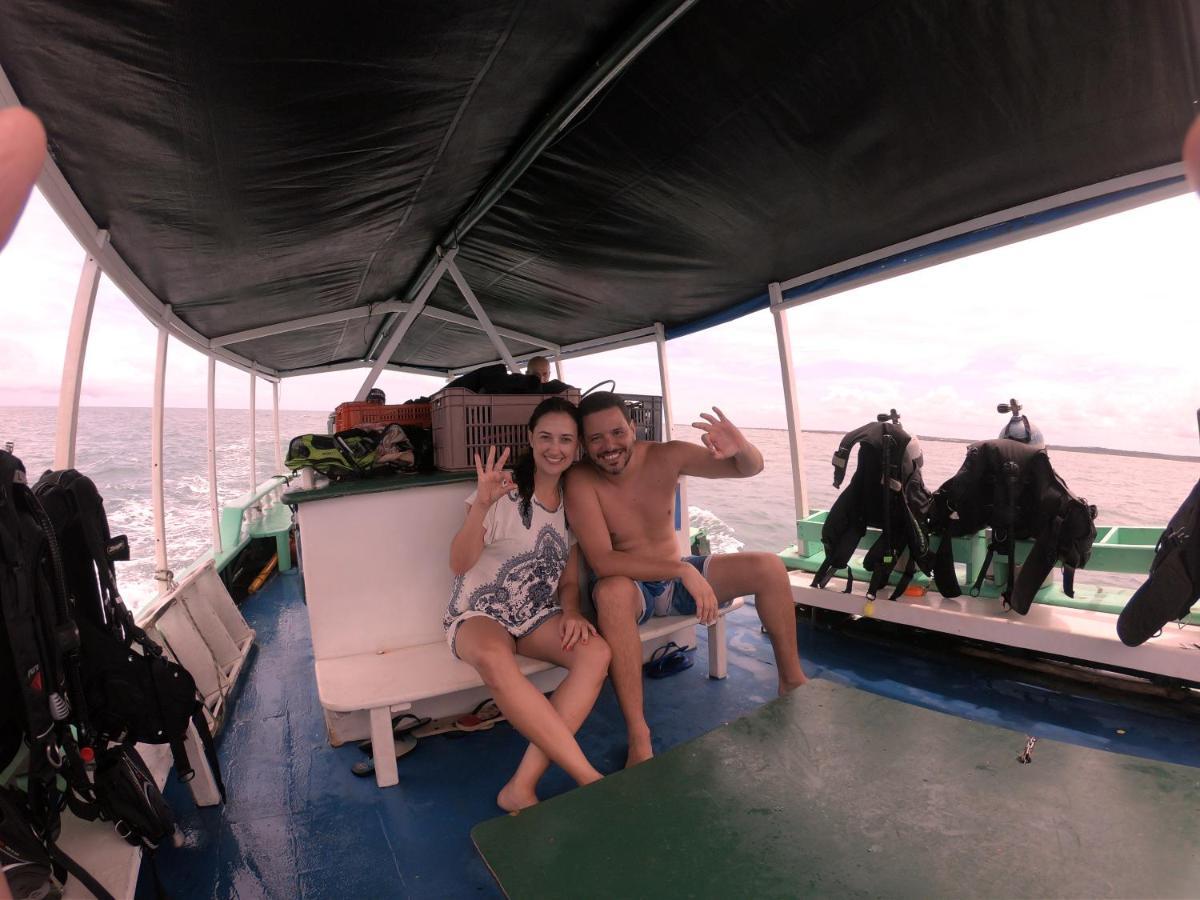 Paul'S Kitchenettes Da Praia & Nemo Dive, Centro De Mergulho Santa Cruz Cabrália Esterno foto